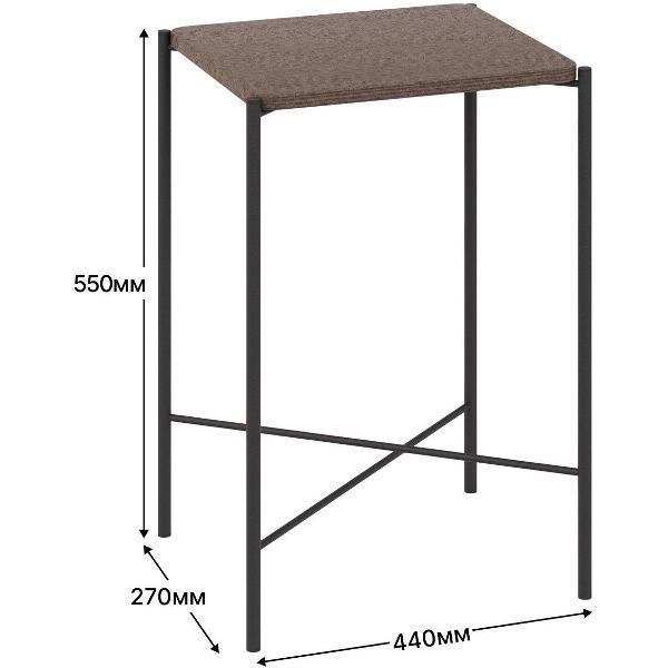 Стол журнальный Sline Лори Дуб браун