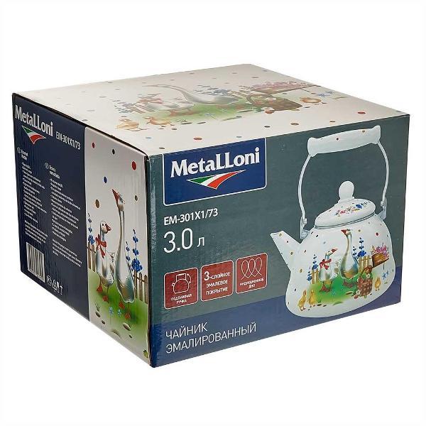 Чайник для плит Metalloni EM-301X1/73