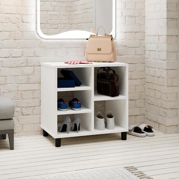 Обувница MFMaster Уно-143 белый