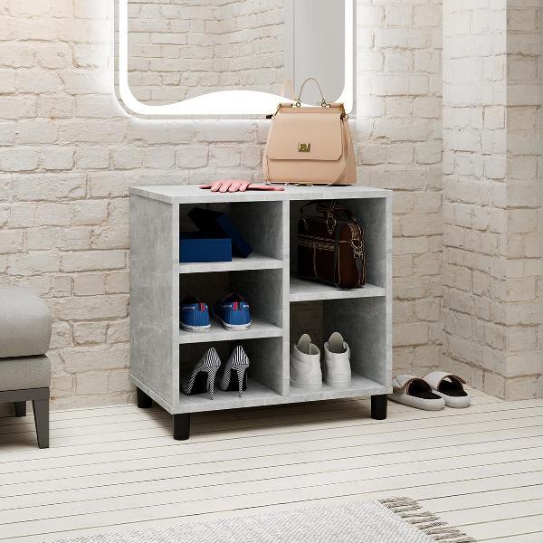 Обувница MFMaster Уно-143 бетон