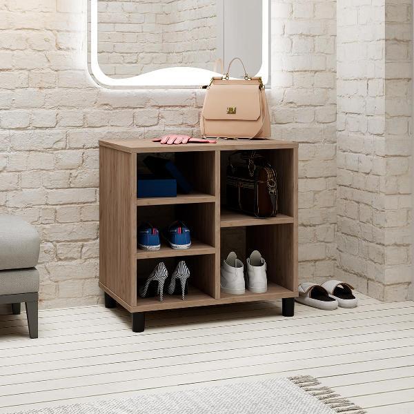 Обувница MFMaster Уно-143 дуб крафт табак