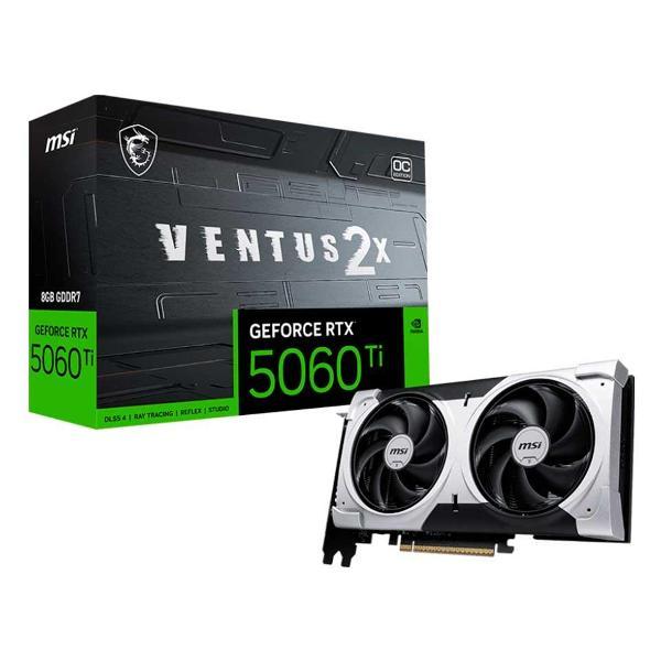Видеокарта MSI RTX 5060 Ti 8G VENTUS 2X PLUS