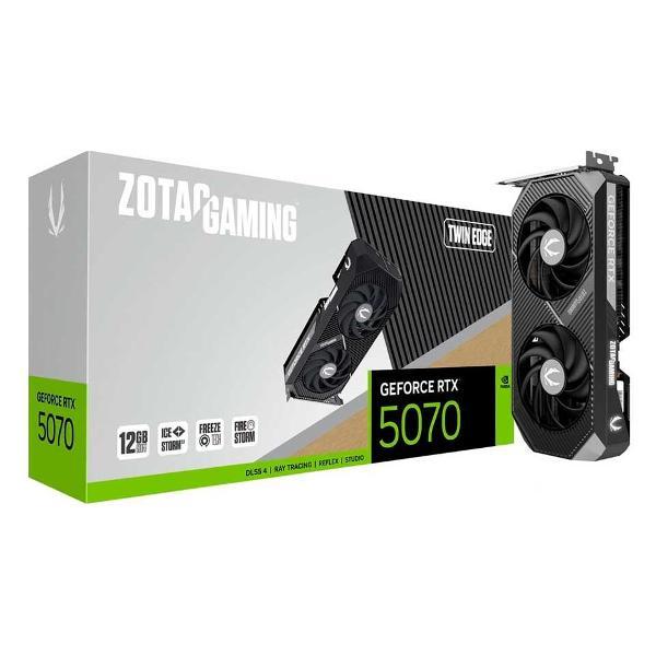 Видеокарта Zotac RTX 5070 TWIN EDGE 12GB (ZT-B50700E-10P)