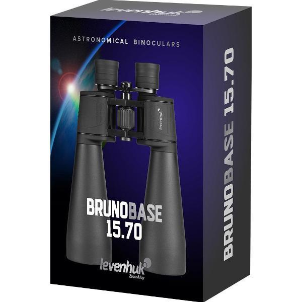 Бинокль Levenhuk Bruno BASE 15x70 черный