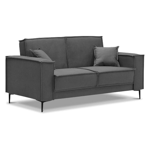 Диван Ладья Авиньон 140 Ultra серый