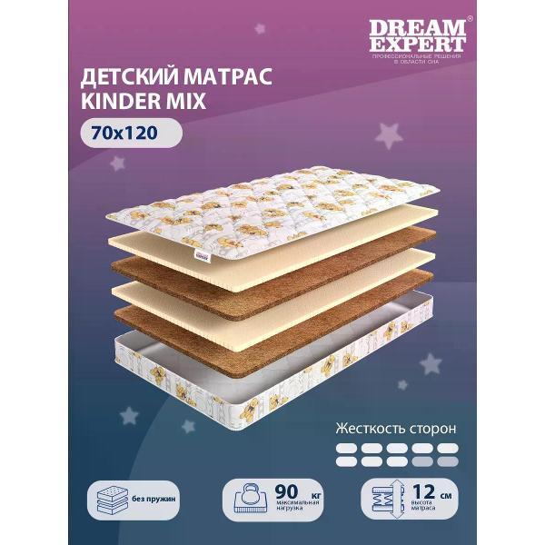 Матрас DreamExpert 70x120 ортопедический в кроватку