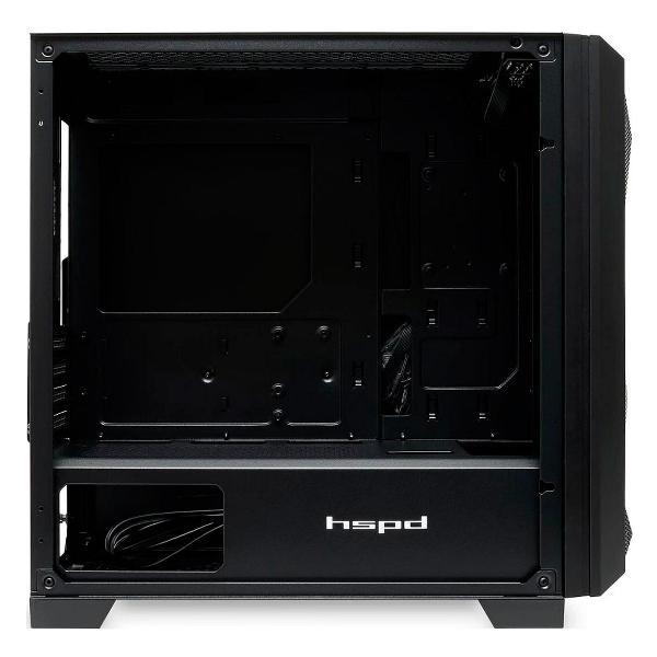 Корпус для компьютера HSPD M340 Black (M340-TGBK)