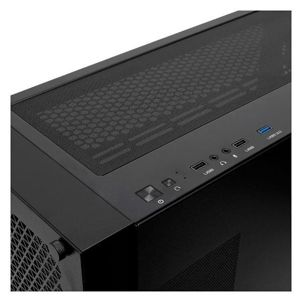 Корпус для компьютера HSPD M541 Black (M541-TGBK)
