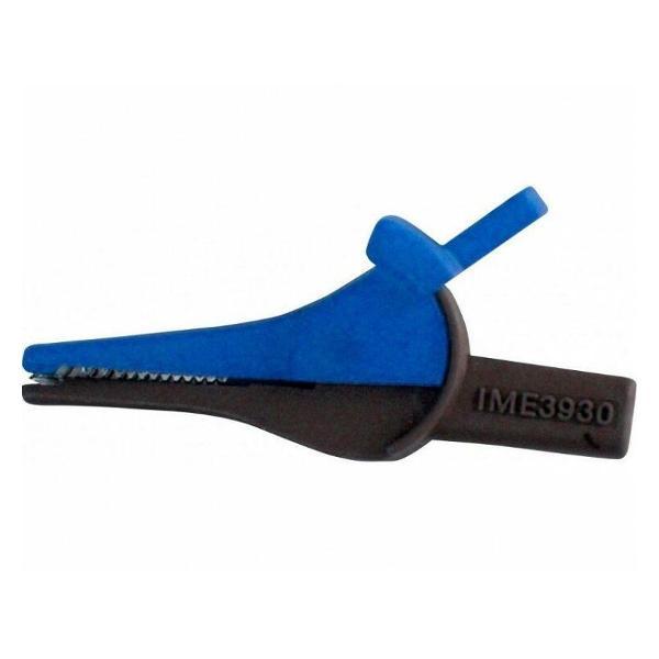 Аксессуар для измерительного инструмента Радио-Сервис Зажим изолированный "крокодил", прямой, синий