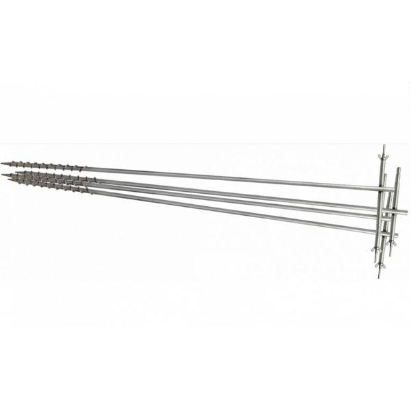 Аксессуар для измерительного инструмента Радио-Сервис Комплект штырей заземления 1м, винтовых