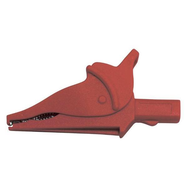 Аксессуар для измерительного инструмента Радио-Сервис Зажим изолированный типа "крокодил", d30, красный