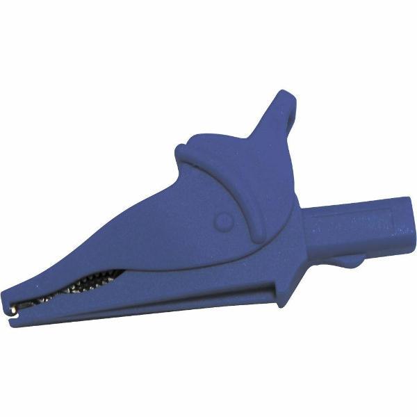 Аксессуар для измерительного инструмента Радио-Сервис Зажим изолированный типа "крокодил", d30, синий