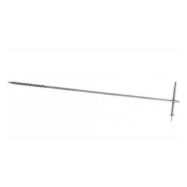 Аксессуар для измерительного инструмента Радио-Сервис Штырь заземления 1м, винтовой, нержавеющая сталь