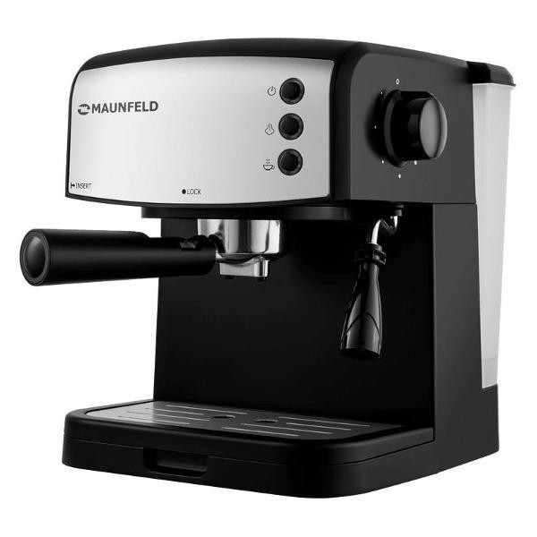 Кофемашина рожкового типа Maunfeld MF-734BK
