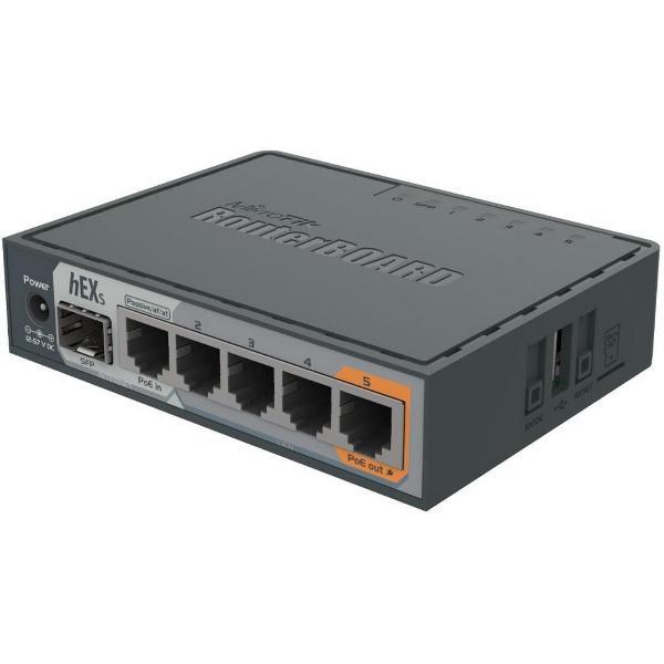 Маршрутизатор Mikrotik hEX S (RB760IGS)