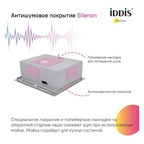 Раковина для кухни Iddis HAZ49GMi77