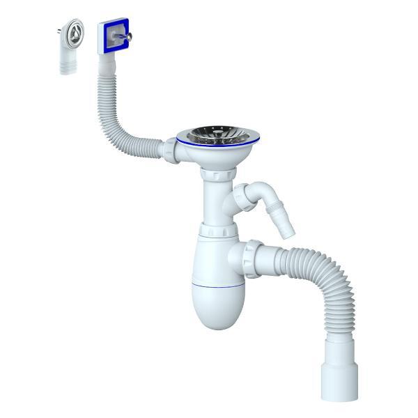 Сифон, отвод, гофра Unicorn B427