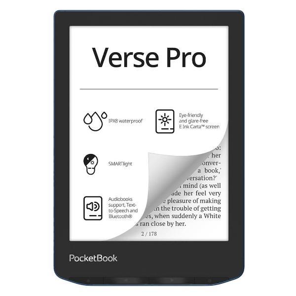 Электронная книга PocketBook 634 Verse Pro Azure (PB634-A-WW)