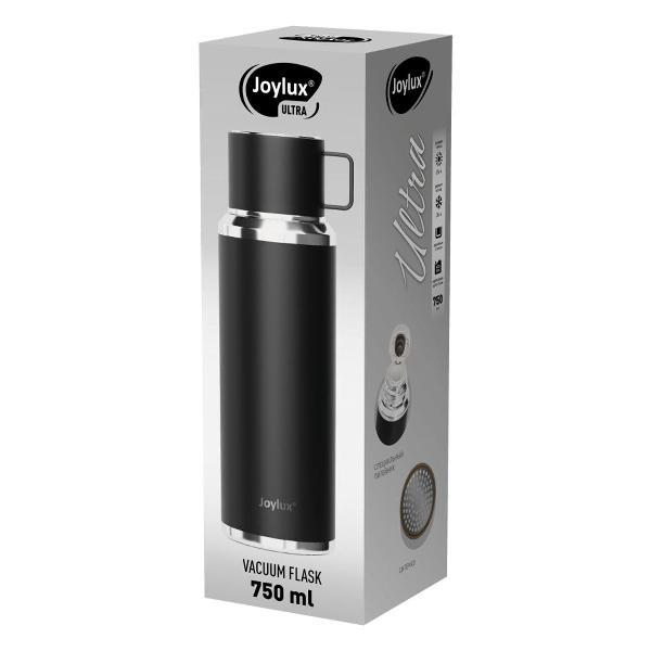 Термос JOYLUX ULTRA 0,75 л черный