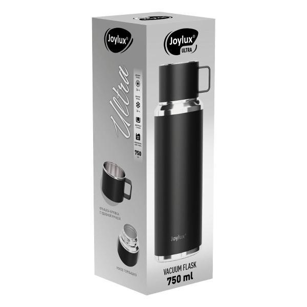 Термос JOYLUX ULTRA 0,75 л черный