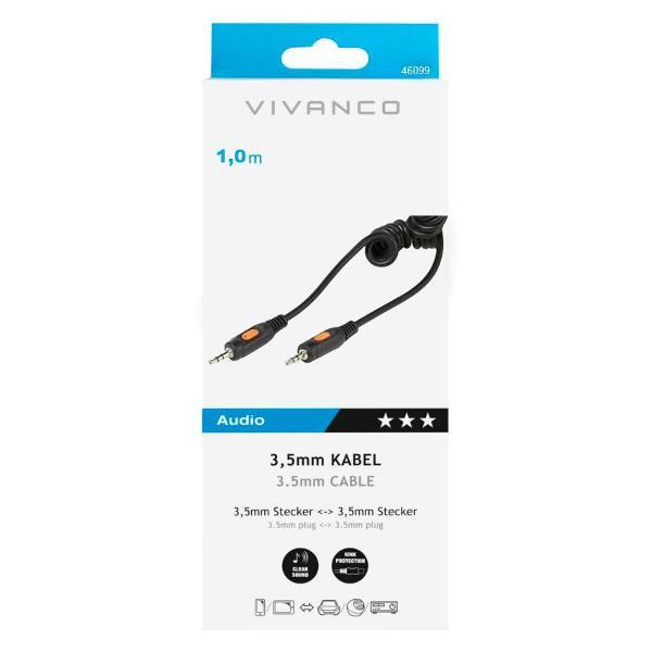 Кабель аналоговый аудио Vivanco 46099 46/10 10S