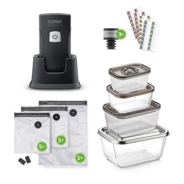 Вакуумный упаковщик Caso Vacu OneTouch Pro Set