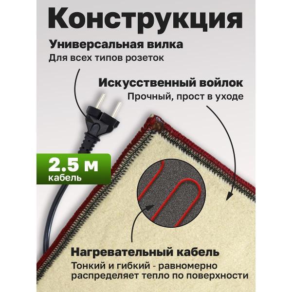 Коврик греющий Теплолюкс express 280х180