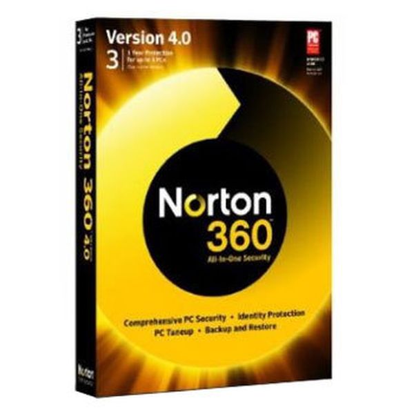 Антивирус Symantec Norton 360 4.0 на 3 компьютера на 1 год