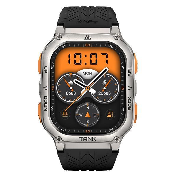 Смарт-часы KOSPET TANK M3 Ultra - серебристый