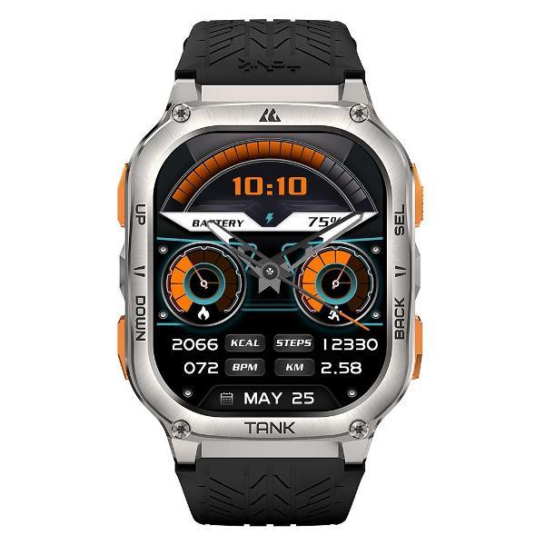 Смарт-часы KOSPET TANK M3 Ultra - серебристый