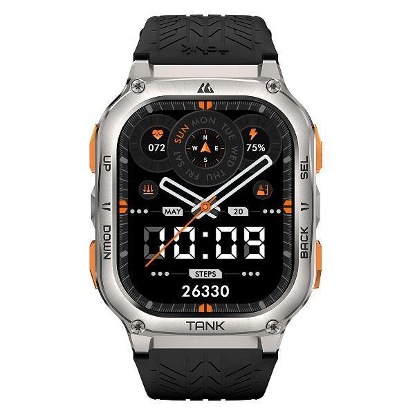 Смарт-часы KOSPET TANK M3 Ultra - серебристый
