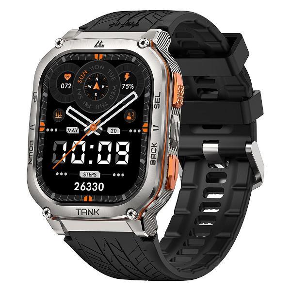 Смарт-часы KOSPET TANK M3 Ultra - серебристый