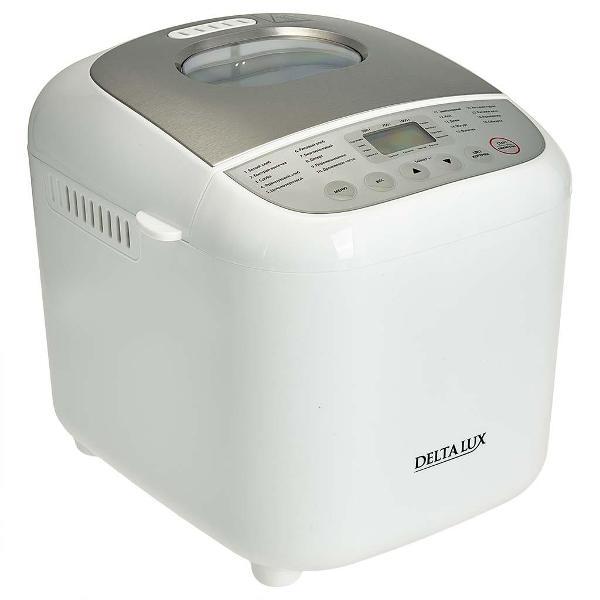 Хлебопечь Delta Lux DE-6000 белый