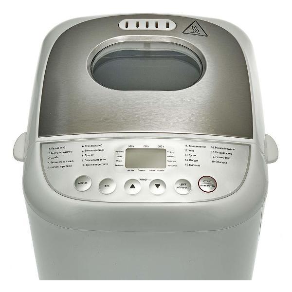 Хлебопечь Delta Lux DE-6000 белый
