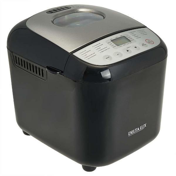 Хлебопечь Delta Lux DE-6000 черный