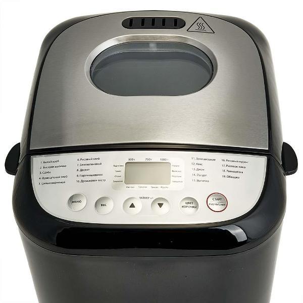 Хлебопечь Delta Lux DE-6000 черный