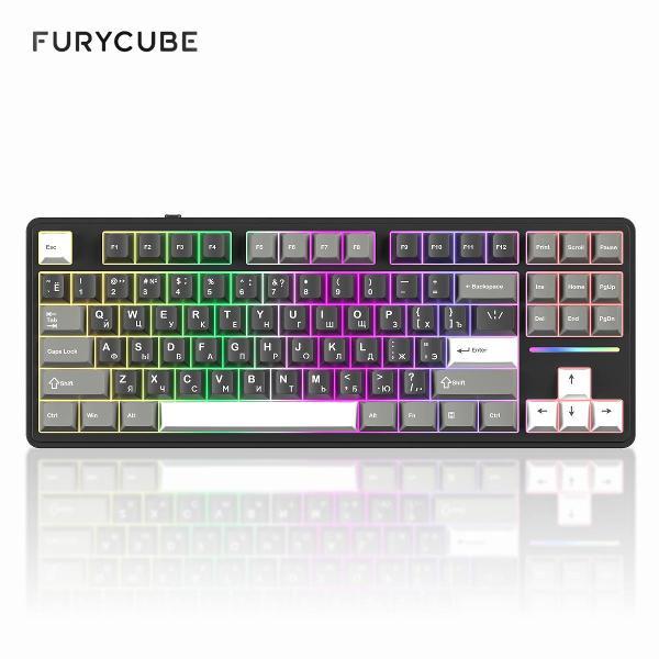 Клавиатура беспроводная механическая CYBERLYNX RX87 PRO Mute Switch