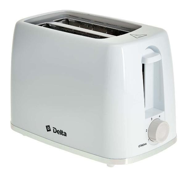 Тостер Delta DL-6901 белый