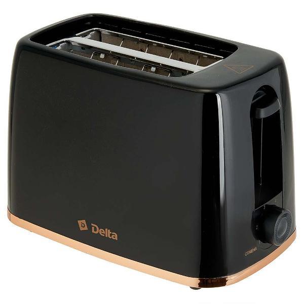 Тостер Delta DL-6901 черный фото