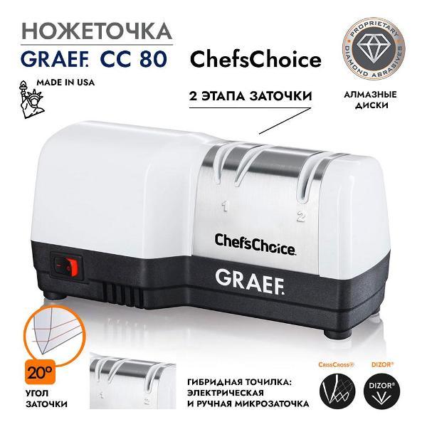 Ножеточка электрическая Graef CC80DE фото