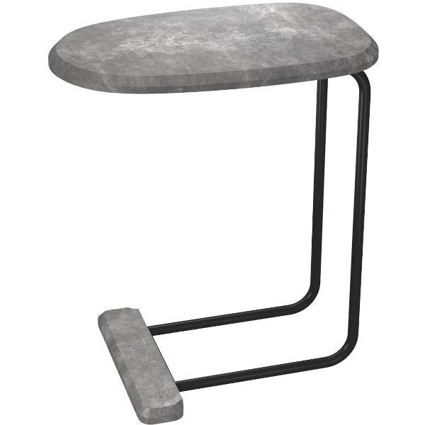 Стол журнальный Sheffilton SHT-CT23 черный муар/мокрый асфальт