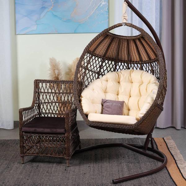 Кресло подвесное MALACCA Гайс зебрано