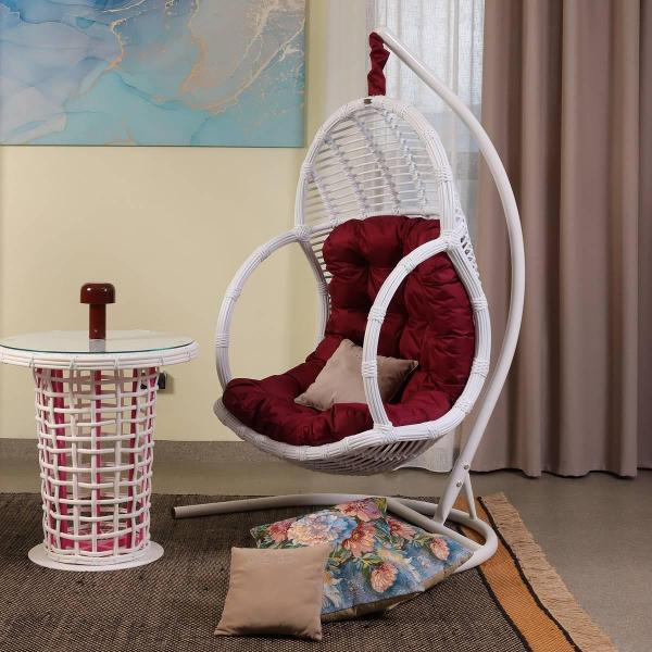 Кресло подвесное MALACCA Лучиано белый