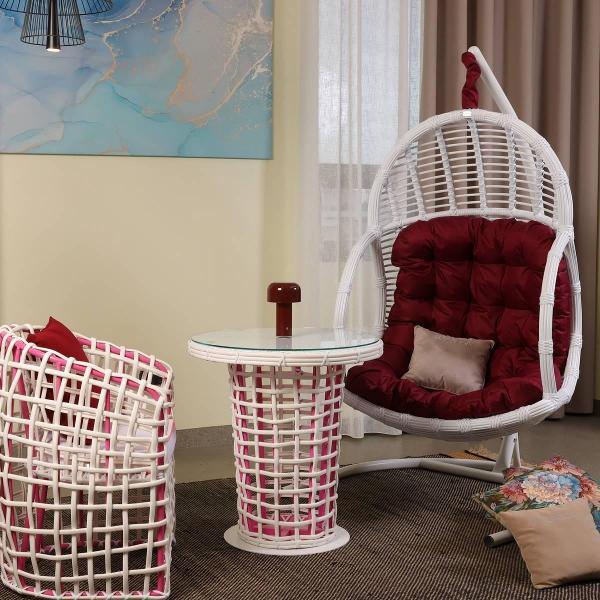 Кресло подвесное MALACCA Лучиано белый