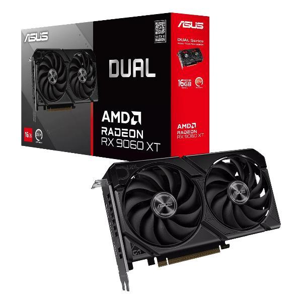Видеокарта ASUS RX9060XT DUAL 16GB GDDR6