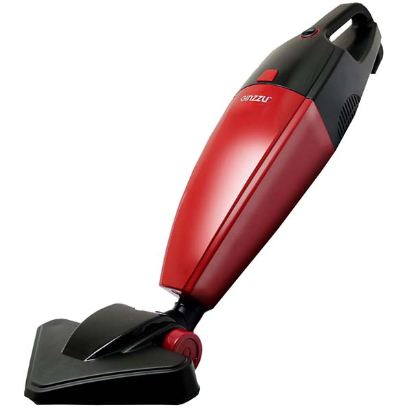 Пылесос ручной (handstick) Ginzzu VS121 черный красный