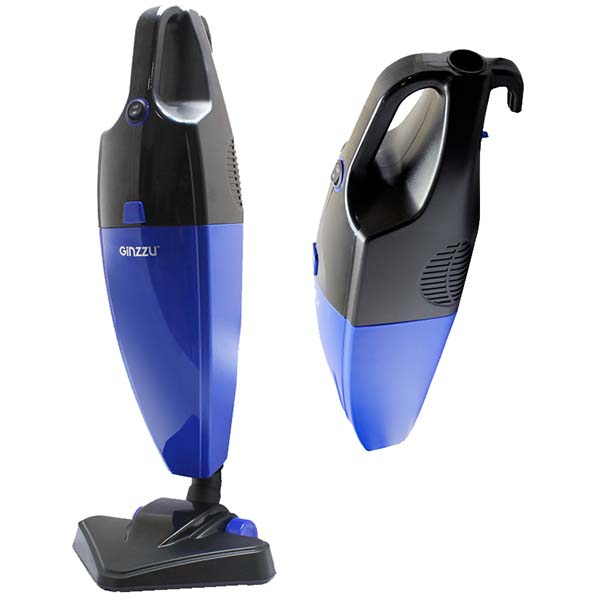 Пылесос ручной (handstick) Ginzzu VS121 Black синий