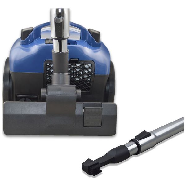 Пылесос с контейнером для пыли Ginzzu VS452 Black синий