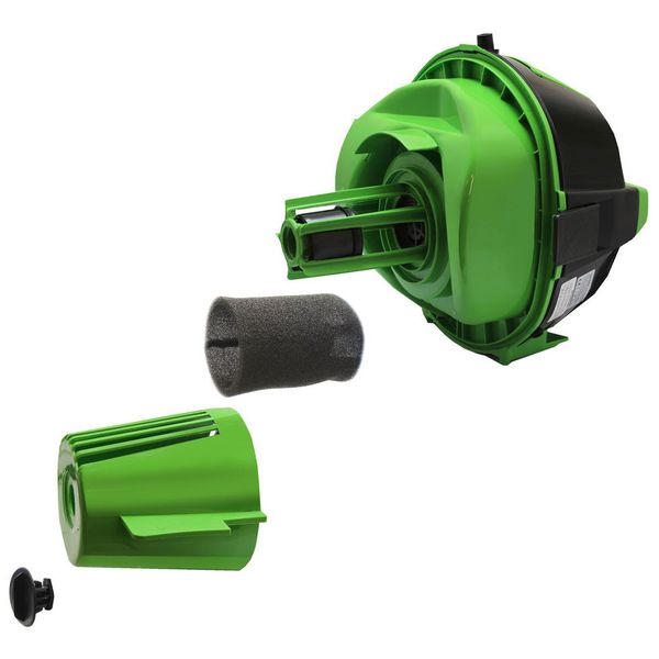 Моющий пылесос Ginzzu VS731 Black зеленый