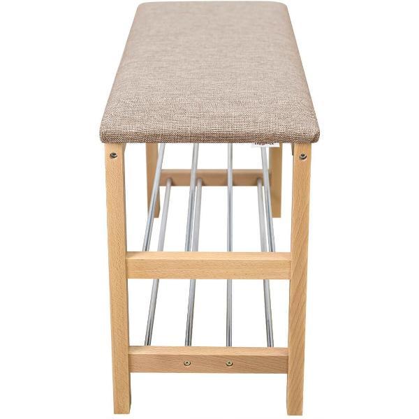 Банкетка Sheffilton SR-0628 прозрачный лак/кедровый